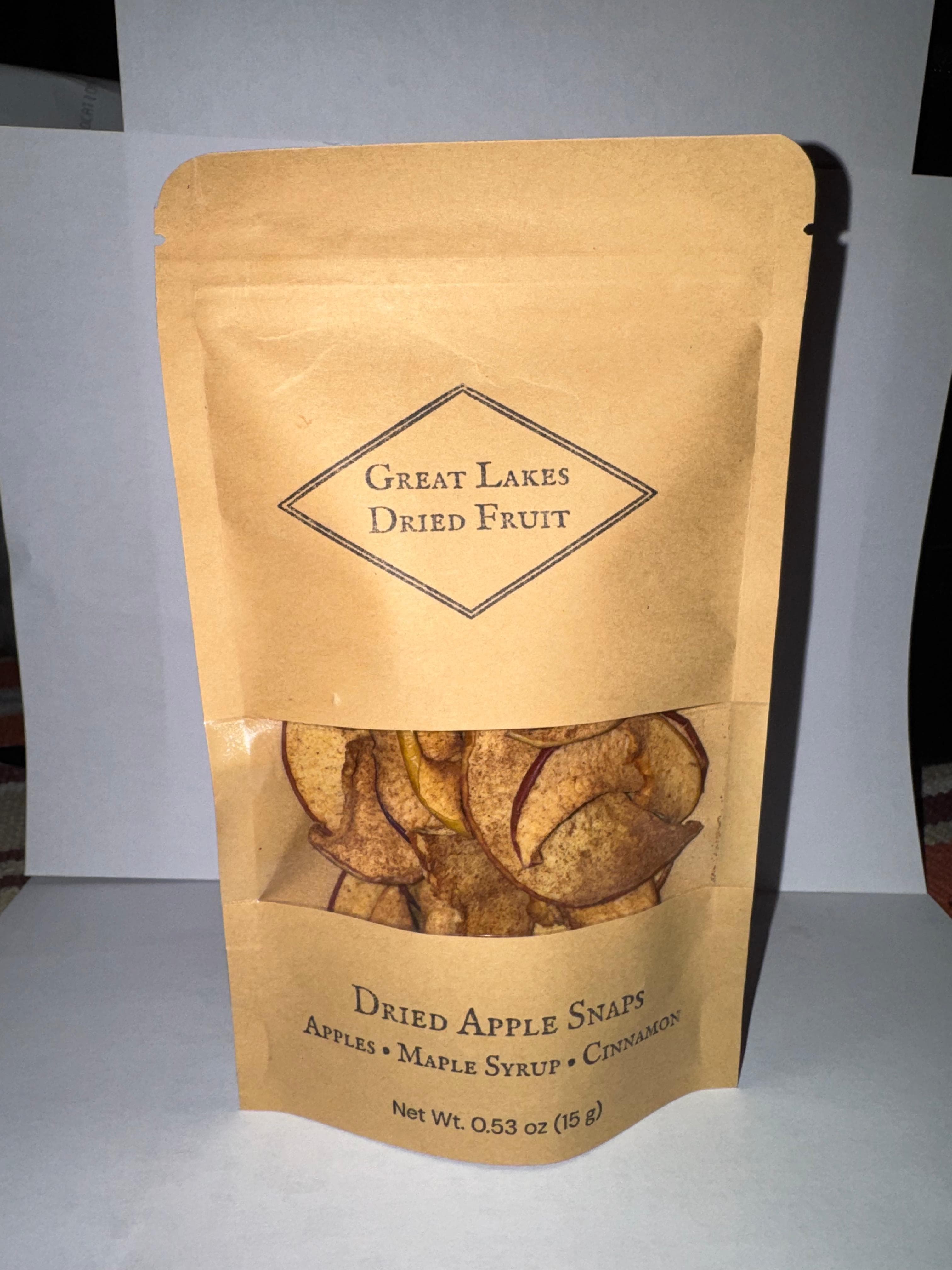 Apple Snaps with Maple Syrup