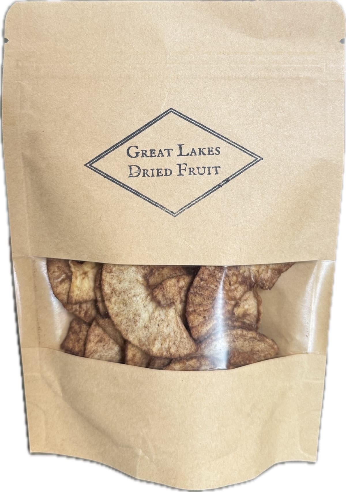 Great Lakes Dried Fruit apple snaps bag